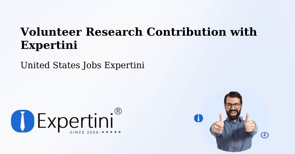 Volunteer Research Contribution Program – Mims - United States Jobs Expertini